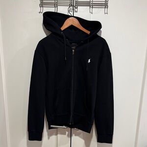 Polo by Ralph Lauren Men's Black Zip-Up Sweater